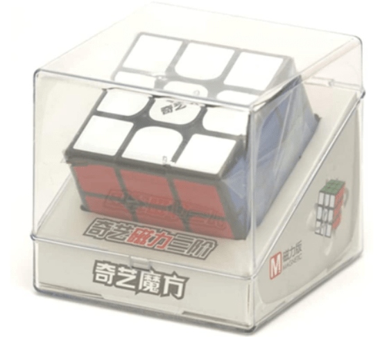 CuberSpeed QiYi MS 3x3 Magnetic Black Speed Cube