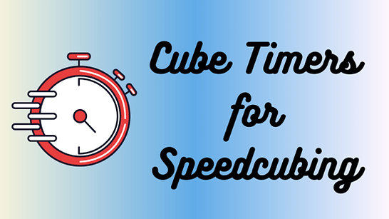 Cube Timers for Speedcubing